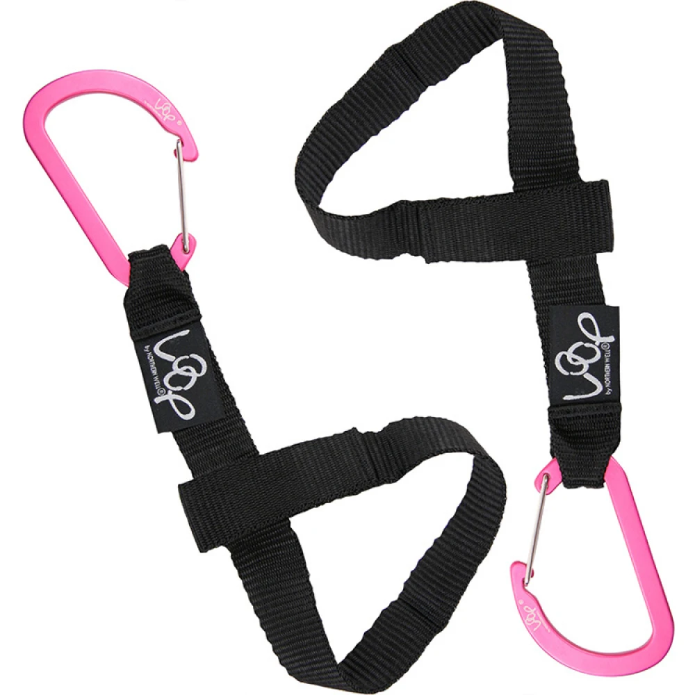 Loop Fastening Strap With Carabiner 2-pack - Image 5