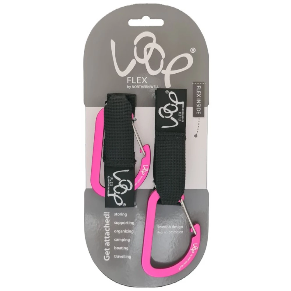 Loop Fastening Strap With Carabiner 2-pack - Image 6