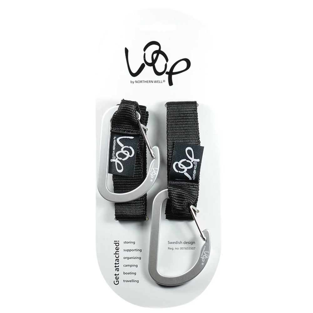 Loop Fastening Strap With Carabiner 2-pack - Image 7