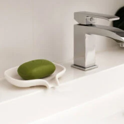 Soft Soap Dish With Drainage Spout