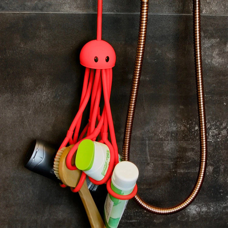 Octopus Shampoo And Bottle Holder
