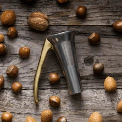 Nutcracker Drosselmeyer In Zinc&with A Gold Finish