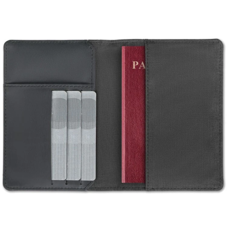 RFID Blocking Wallet For Passport And Cards