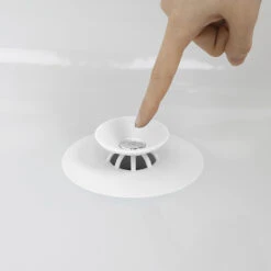 Bath Plug With Hair Trap