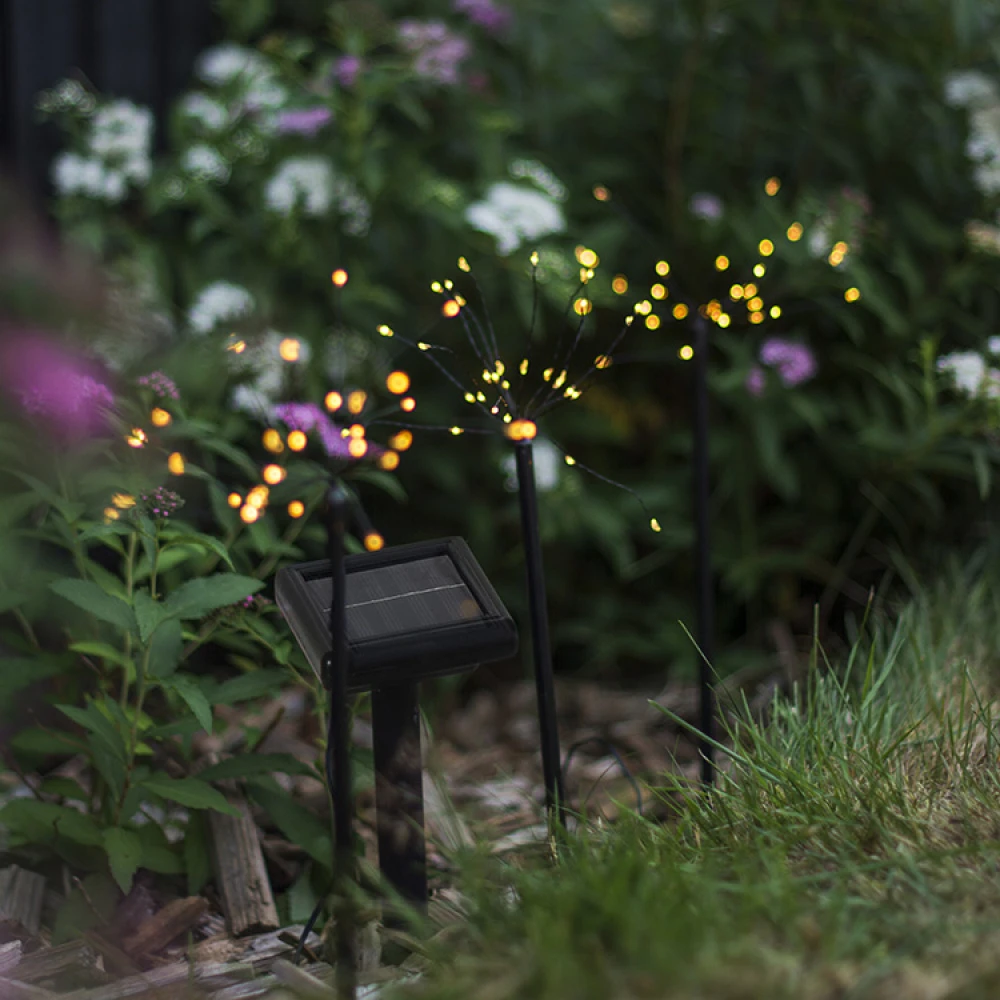Solar Lights Firework, Triple - Image 2