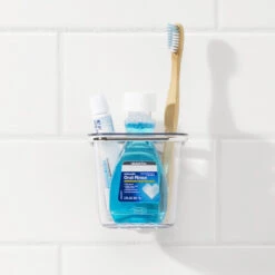 Bathroom Cup With A Suction Cup