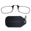 Foldable Reading Glasses With A Keyring, Black