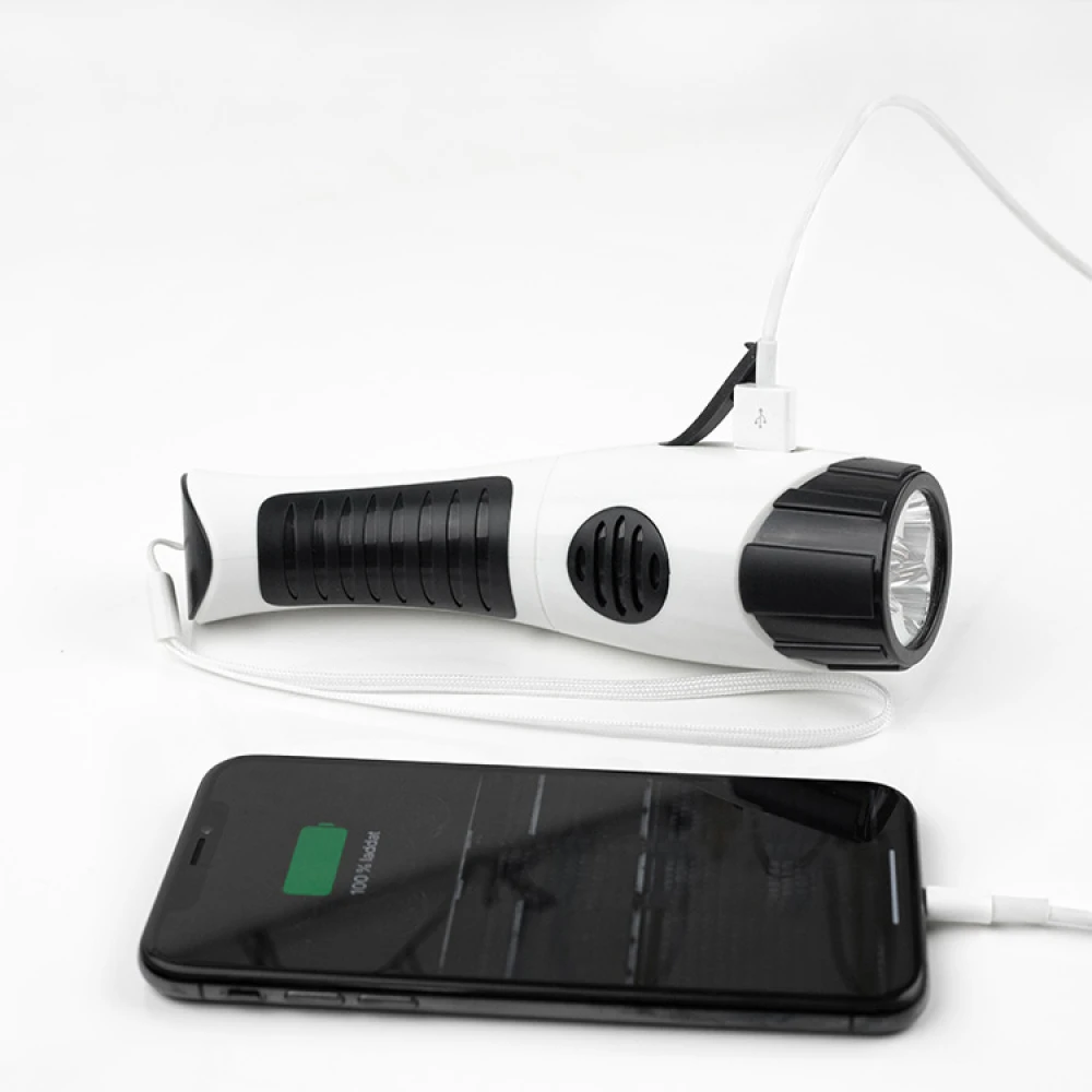 Wind-Up Dynamo Torch And Radio - Image 6