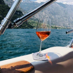 Silwy Magnetic Wine Glasses, Pack Of Two