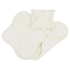 Fabric Sanitary Pads, Pack Of Three