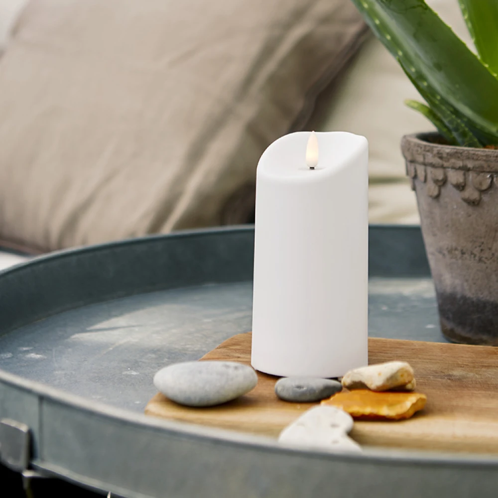 Flickering Pillar Candles For The Patio - Image 5