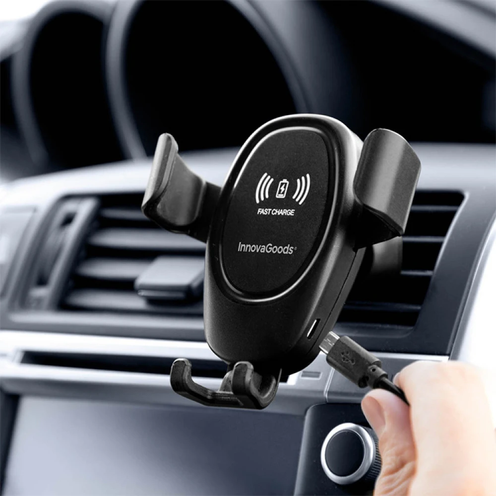 Mobile Holder For Your Car With QI Charger - Image 4