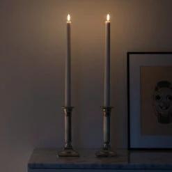 Premium LED Tall Antique Candle 2-pack