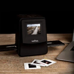 Scanner For Slides & Negatives With Monitor