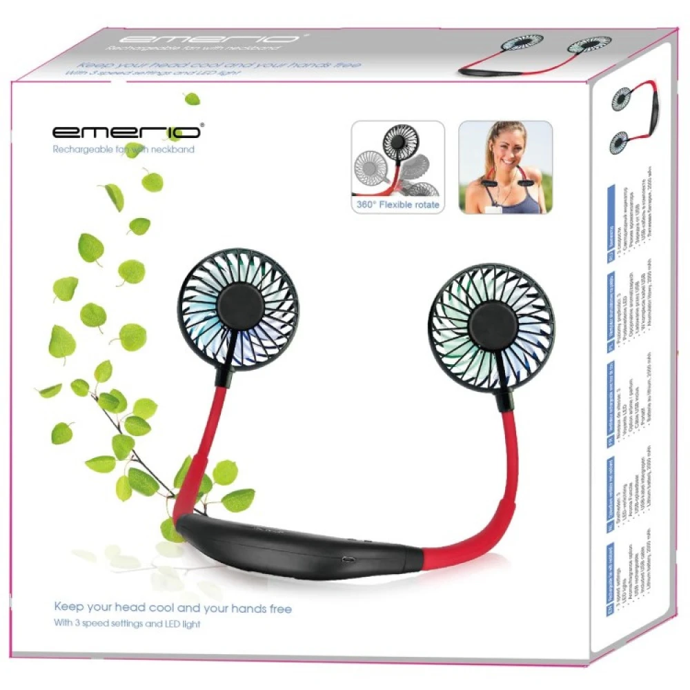 Rechargeable Handsfree Fan - Image 10