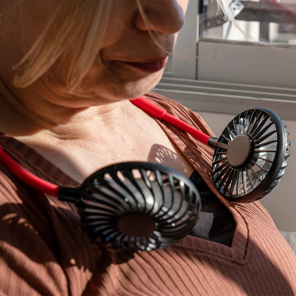 Rechargeable Handsfree Fan - Image 2