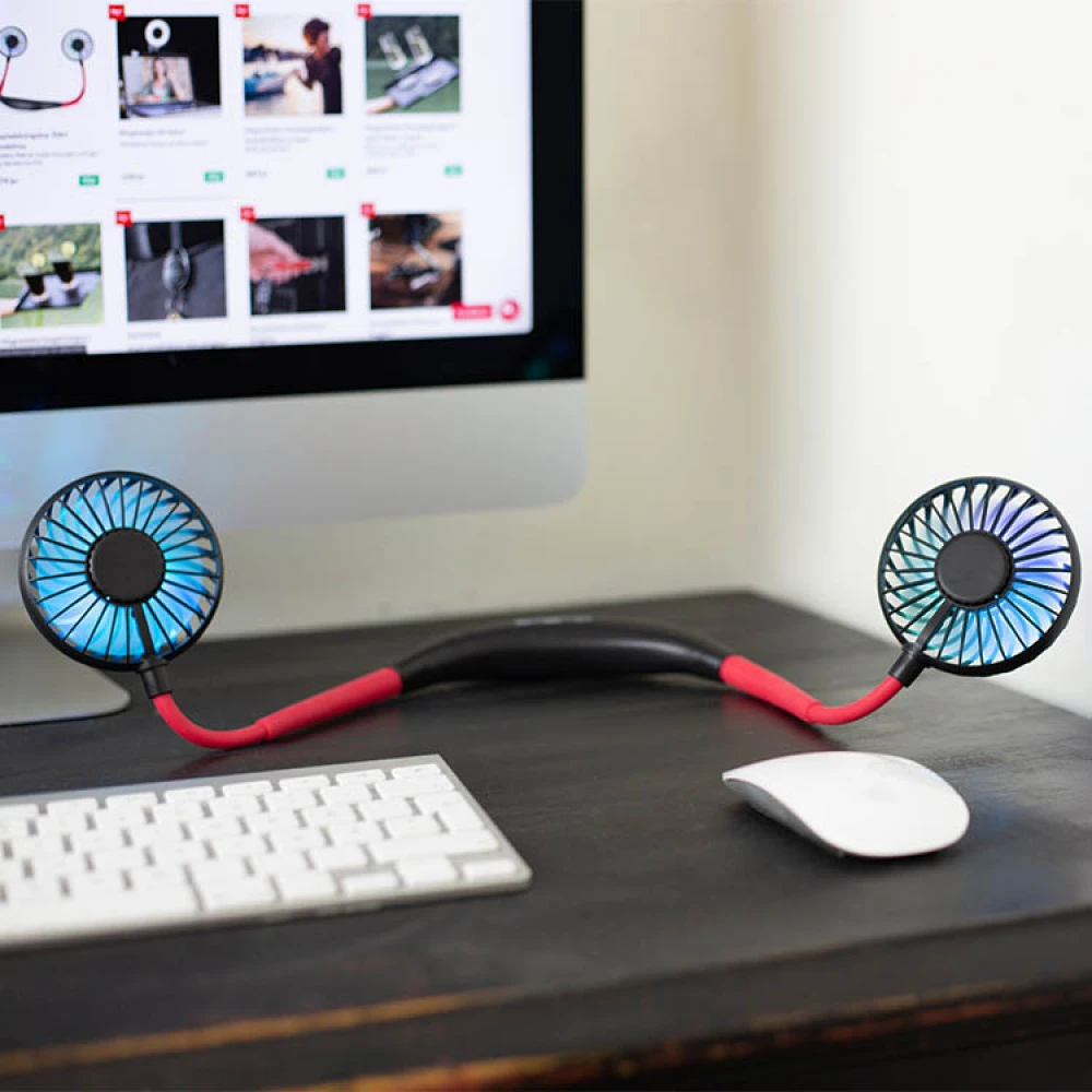 Rechargeable Handsfree Fan - Image 5