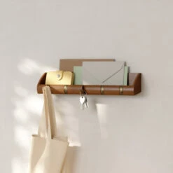 Shelf With Hooks