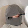 Travel Pillow With A Hood