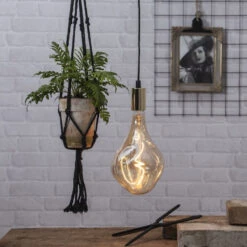 Textile Cable With E27 Socket, 40W