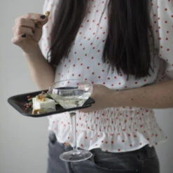 Mingle Plate With Glass Holder