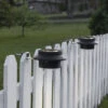 Solar-powered Fence Lighting
