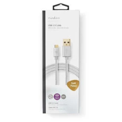 Long USB Cable In Fabric