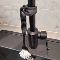 Washing Up Brush Holder For The Tap